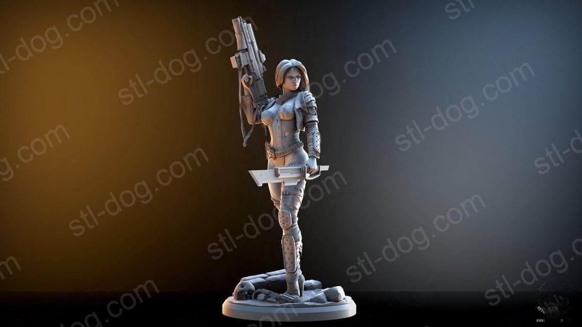 克劳迪娅 – 天启游侠(Claudia, Ranger of the Apocalypse) 3D打印图纸